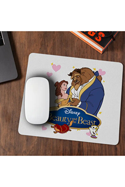 OEM Mousepad Frumoasa si Bestia Love