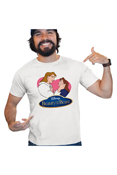 OEM Men's T-Shirt Beauty and the Beast Print