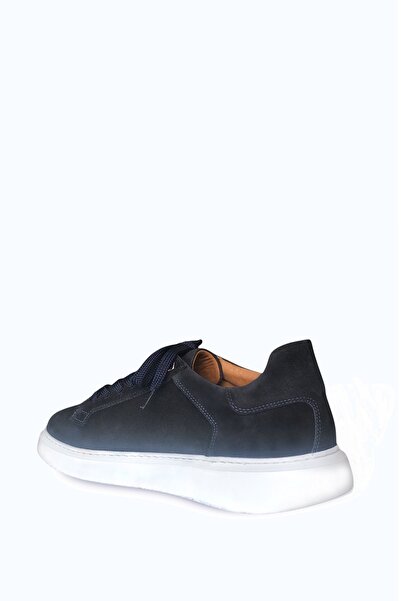 DOKA Men's Sneakers 247137 Suede Navy Blue