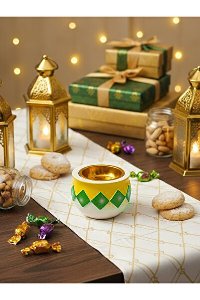 co arma مبخرة تراثية صغيرة الحجم، مناسبة للاستخدام الداخلي والخارجي، بتصميم غ...