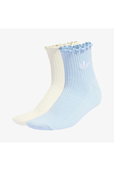 adidas Ruffle 1/4 S 2P Unisex Blue Socks