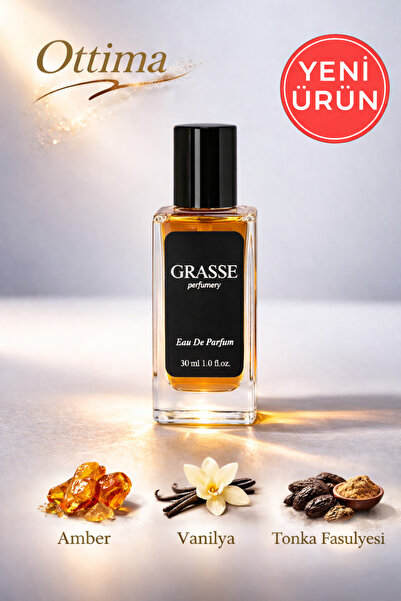 grasse parfumery Ottima EDP 30 ML (Grand Soir) Unisex Parfüm - Amber Vanilya