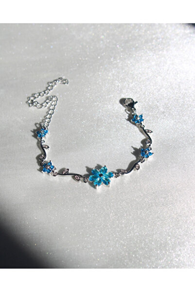 Harlofia Jewelry Blue Sakura Bracelet