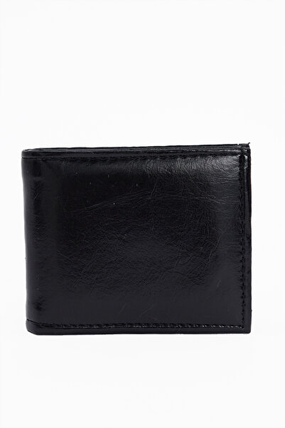 Tudors Genuine Leather Men's Black Wallet