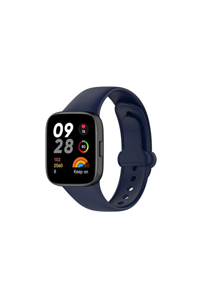 eco port Redmi Watch 3 Origin Silicone Strap (Not a Watch) - Navy Blue