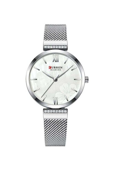 Curren Women's Water Resistant Analog Watch 9067 - 33 mm - Silver