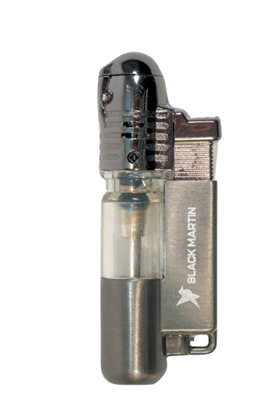 Black Martin Tek Torch Pürmüz Gunmetal Puro Çakmağı