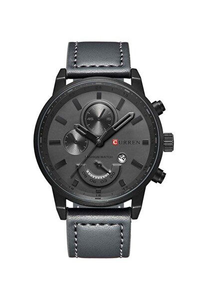 Curren Men's Water Resistant Analog Watch 8217 - 43 mm - Grey