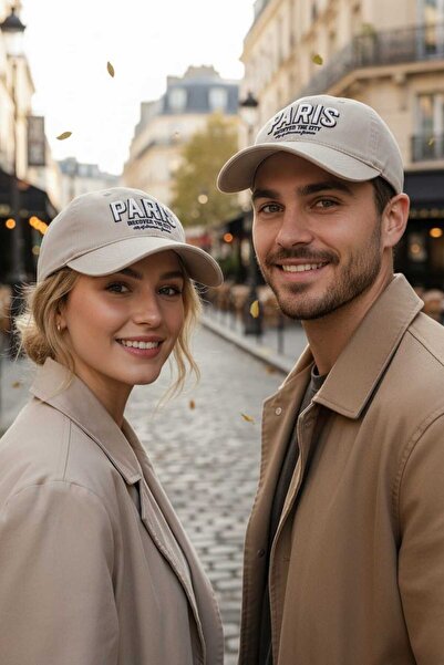 Aware Time Unisex Özle Washed Denim Cap Hat