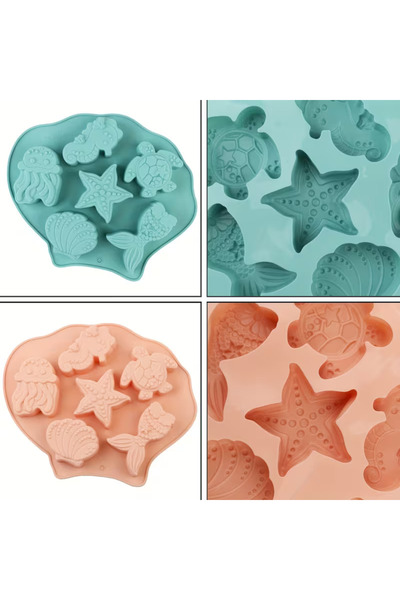 Siliko World Silicone Cake Muffin Soap Candle Stone Powder Mold Silicone Mold