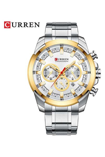 Curren Men's Water Resistant Business Watch J4195S-W-KM