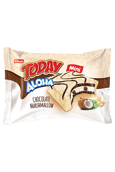 Elvan Prajitura Today Aloha Mini WhiteChocolate 22 gr, 1 display X 24