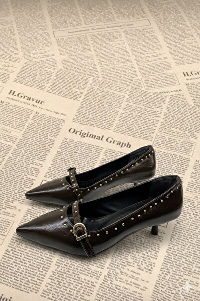 ELEVAM Esintili Mary Jane Shoes – Thin Heels & Pointed Toe