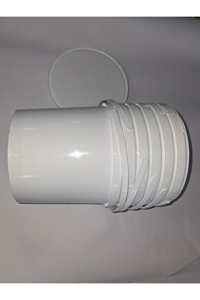 sterk 4 4L buckets with sealable lid and plastic handle