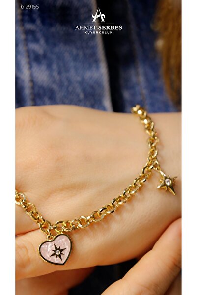 CETAŞ Pembe Mineli Bileklik