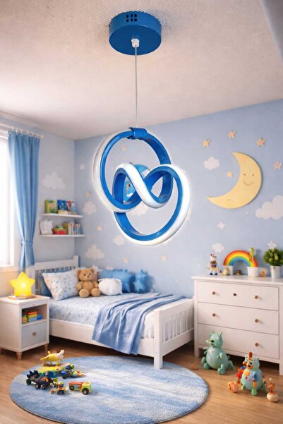 Ömür Avize yakut cocuk odası beyaz ledli avıze