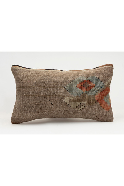 Kilim Whole Sale غطاء وسادة عتيق مصنوع يدويًا من الكليم والصوف، مقاس 30x50 سم