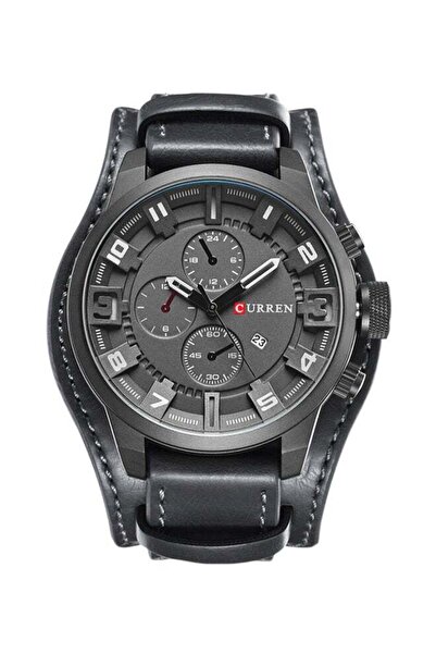 Curren Men's Chronograph Wrist Watch J3617DGY-KM - 42 mm - Black