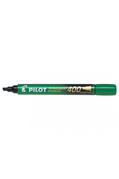 Pilot Permanent Marker Green Chisel Tip 4mm P400