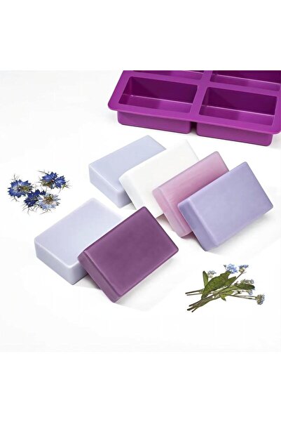 Siliko World Silicone Soap Mold Cake Mold 7.8X4.8Cm Depth 3.5cm