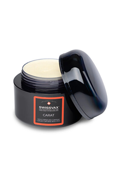 swissvax Carat - %81 Saf Carnauba ve PTFE İçerikli Ultra Prestij El Vaksı 50ml