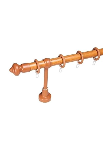 KLEIDECO galerie plastic 28 mm FILIGRANO, simpla, teracota-cires ,220 cm