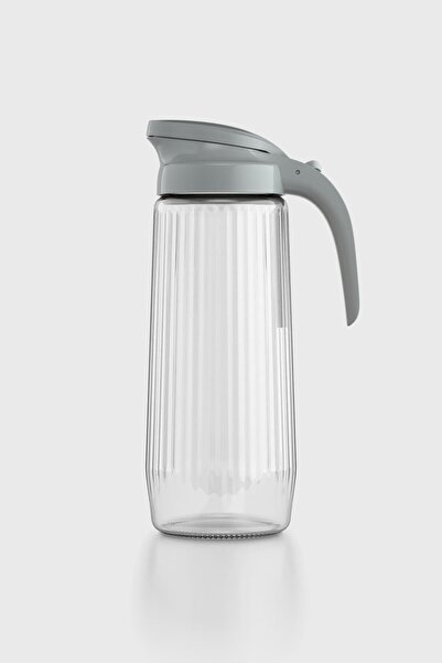 Renga Beluga 1500 ml Gravürlü Cam Sürahi 111021 Gri