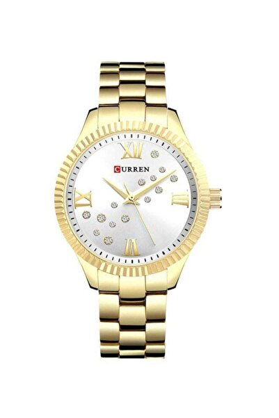 Curren women Water Resistant Analog Watch 9009