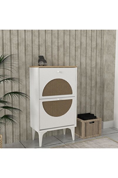 UnicUtil Pantofar Timeless Charm, UnicUtil, 56 x 30 x 101 cm, Alb-Maro, UUORG09