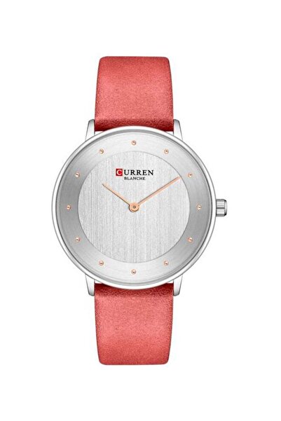 Curren Women's Leather Analog Wrist Watch 9033 - 38 mm - Orange