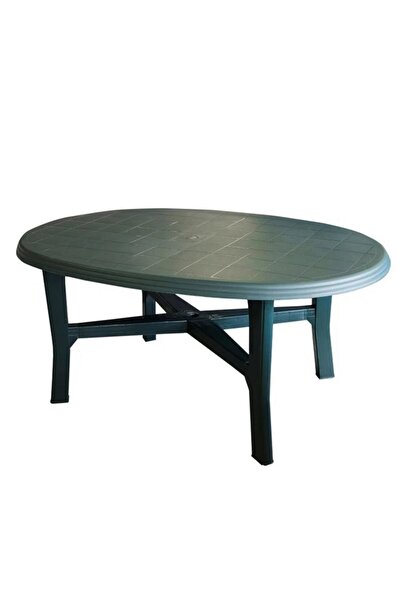 DacEnergy DacEnergy(C) fixed garden table, plastic, oval, 6 people, 165 x 110...