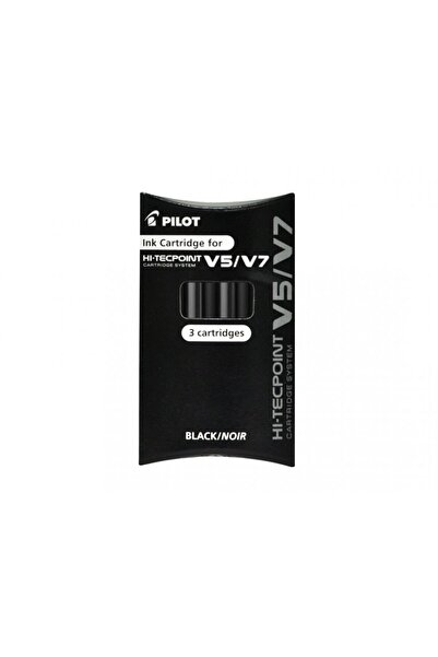 Pilot Roller Refill V5/V7 Black Hi-Tecpoint 3/Set
