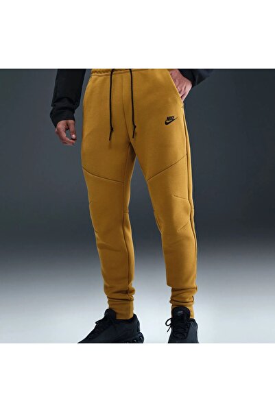 Nike Tech Fleece Jogger Men's Mustard Sweatpants / Hv0959-352