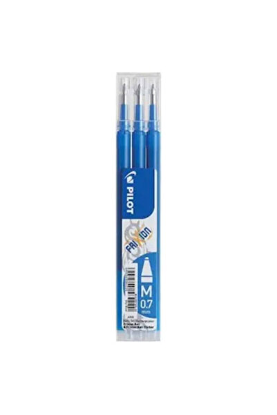 Pilot Roller Refill 0.7mm Sky Blue 3/Set Frixion