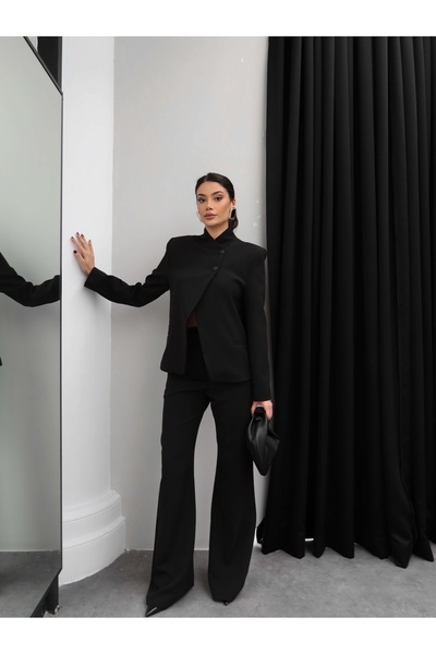 ESRAHELVACI Double Buttoned Jacket and Trousers Set