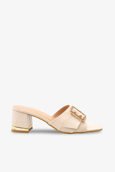 Cananın Pabuçları Serena Buckle-Heeled Women's Slippers
