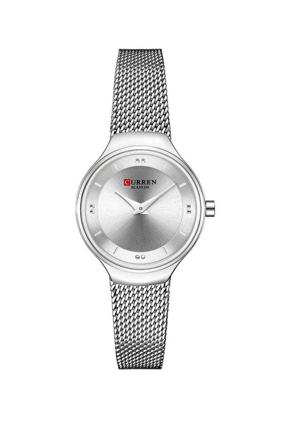 Curren Women's Waterproof Stainless Steel Mesh Band Quartz Watch