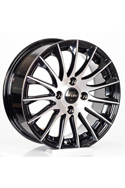 Zeetex 4X100X14 5.5 57.1 ET35 GLOSS BLACK DIAMOND FD (4 Adet)