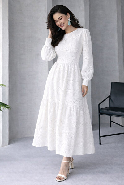 benguen Fisto Dress A1430 White