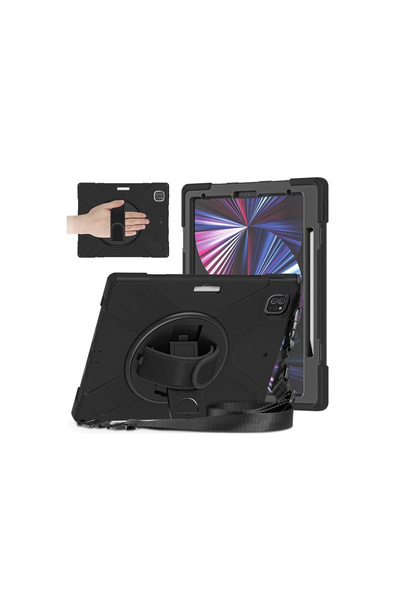 byhodi iPad Pro 12.9 (2020) Case Amazing Tablet Cover - Black