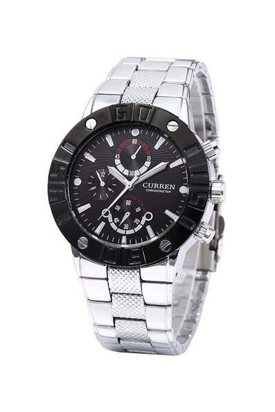 Curren Men's Luminous Analog Wrist Watch 8006 - Silver