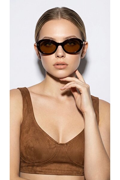 JULIANO Finley Brown-Brown Sunglasses