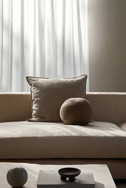 H&M Tekli Geniş Hazır Perde