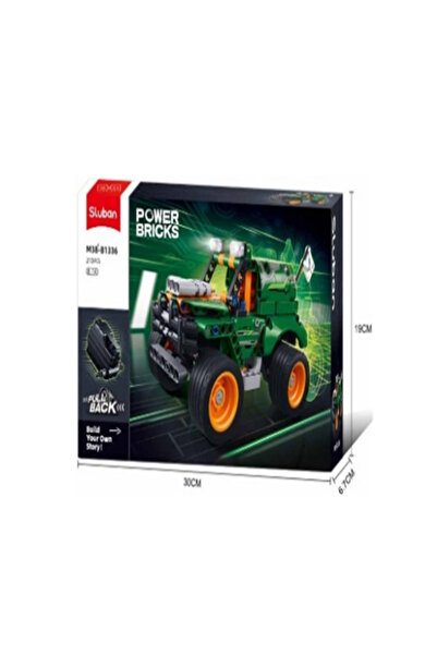 Sluban - Power Bricks SUV (Pull Back) 210 Pieces