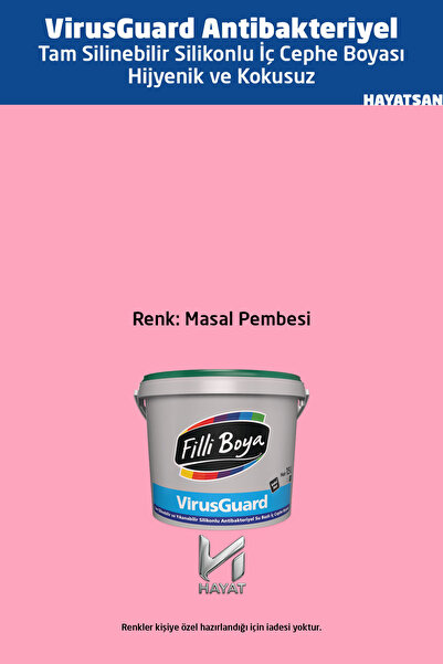 Filli Boya VirusGuard -Tam Silinebilir - Yıkanabilir Silikonlu İç Cephe Boyas...