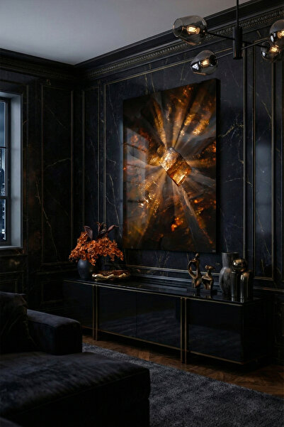 Ahsen resim çerçeve Unbreakable Glass Painting 5mm (Thick) - Home Workplace W...