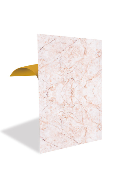 TİNK Kendinden Yapışkanlı Kehribar Mermer Desenli Pvc Panel 41x62 Cm (12 Adet...