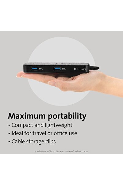 Genel Markalar SD1650P USB-C 100W 4K Taşınabilir Bağlantı İstasyonu – USB Çoklayıcı