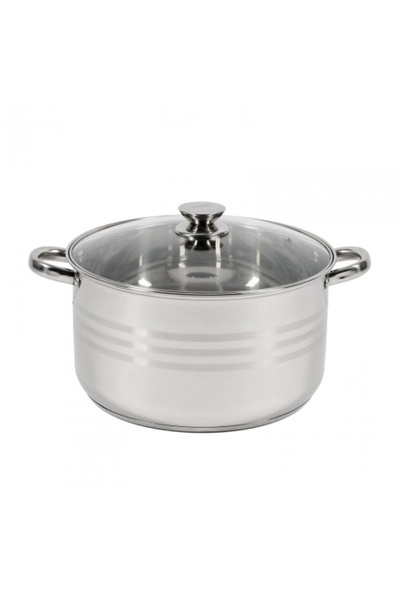Cooking by Heinner STAINLESS STEEL POT+LID 30X17 CM, 12, MYRA,