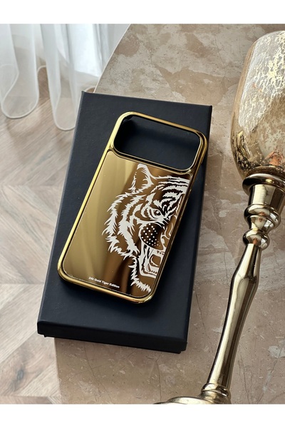 MHIRAJE Altın Kaplama 17 Pro Max Kılıf